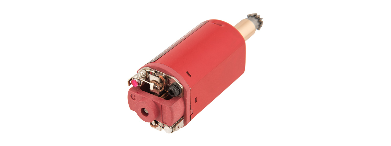 ARES-MOTOR-003 SUPER HIGH TORQUE LONG TYPE MOTOR (RED) - Click Image to Close