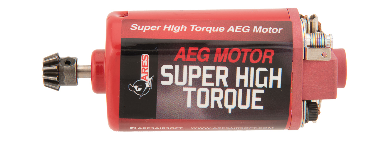 ARES-MOTOR-004 SUPER HIGH TORQUE SHORT TYPE MOTOR (RED)