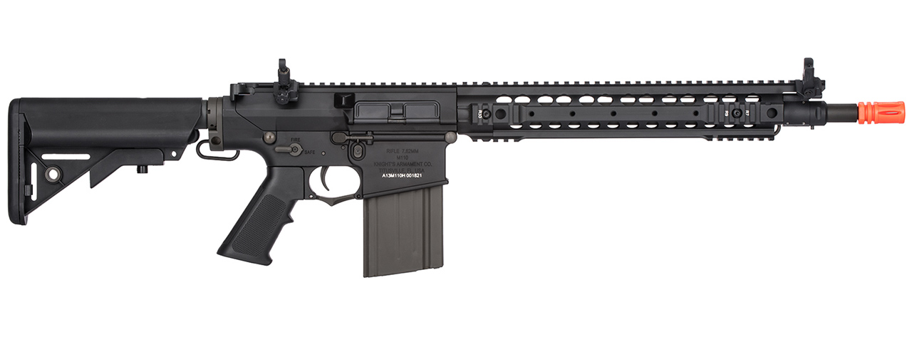 ARES SR25 RIS Sniper Airsoft AEG Rifle - (Black) - Click Image to Close