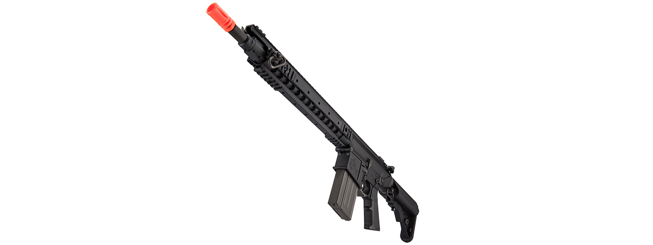 ARES SR25 RIS Sniper Airsoft AEG Rifle - (Black) - Click Image to Close