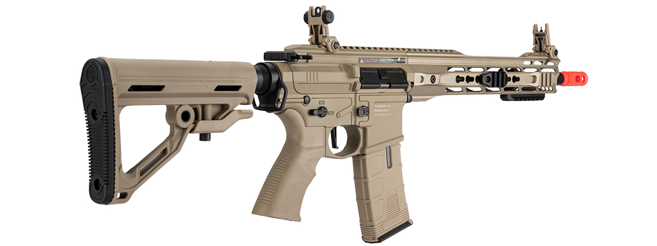 ASG-50178 ICS CXP-MARS Carbine Full Metal M4 Airsoft AEG Rifle (Tan)