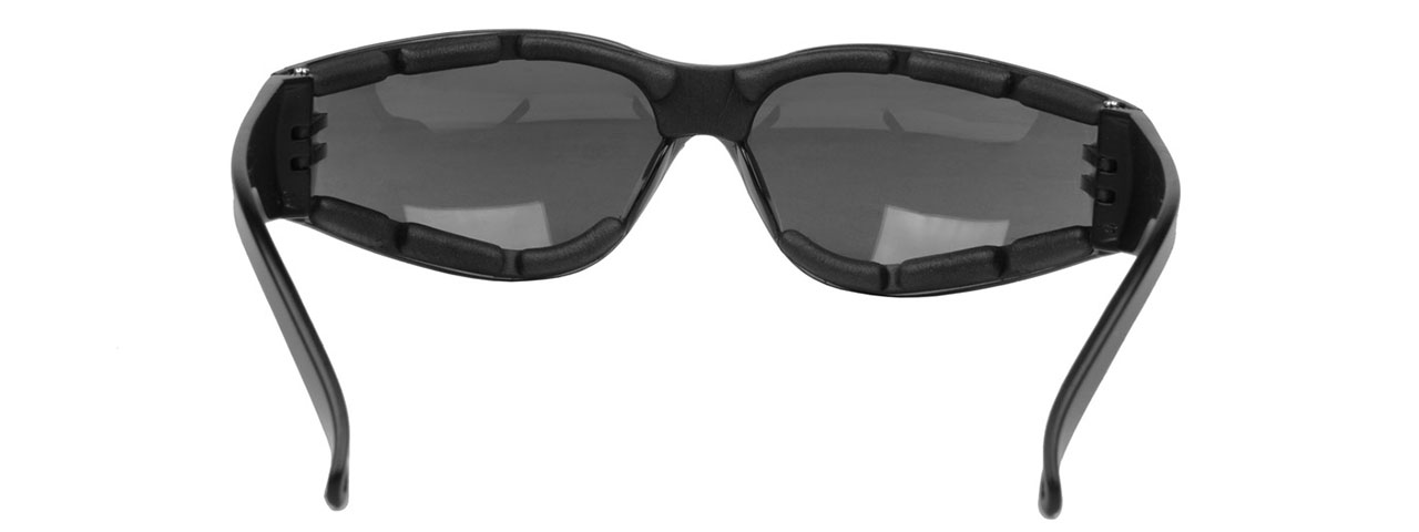 BOBSTER SHIELD III SHOOTING GLASSES ANSI Z87 RATED - SMOKE GRAY LENS - Click Image to Close