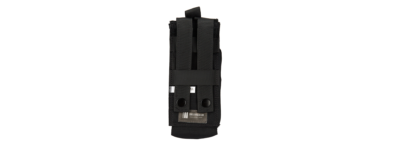 C203B CODE11 TACTICAL 12 GAUGE/ M4 CORDURA MAGAZINE POUCH (BLACK) - Click Image to Close