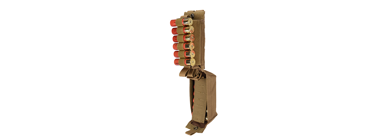 C203K CODE11 TACTICAL 12 GAUGE/ M4 CORDURA MAGAZINE POUCH (COYOTE) - Click Image to Close