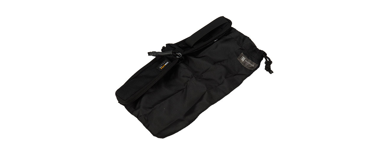 C204B CODE11 COMPACT MOLLE LOW PROFILE DUMP POUCH (BLACK) - Click Image to Close