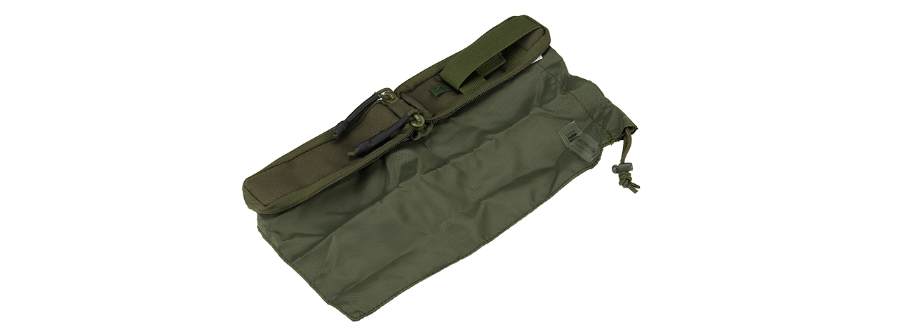 C204G CODE11 COMPACT MOLLE LOW PROFILE DUMP POUCH (OLIVE DRAB) - Click Image to Close