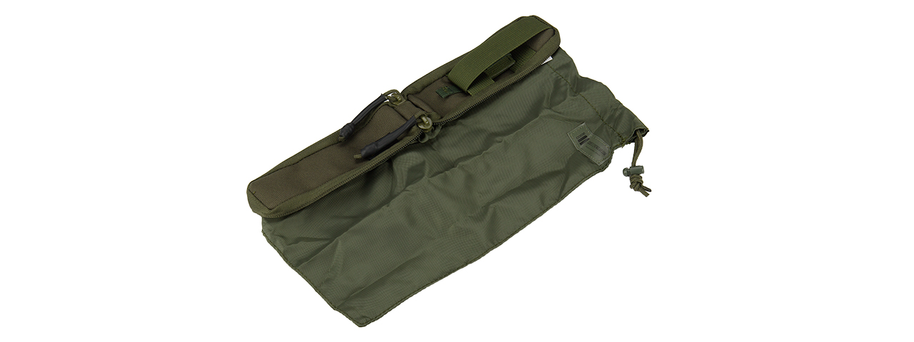 C204G CODE11 COMPACT MOLLE LOW PROFILE DUMP POUCH (OLIVE DRAB)