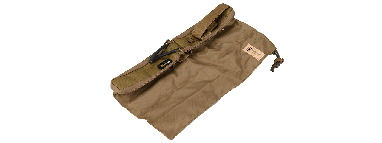 C204K CODE11 COMPACT MOLLE LOW PROFILE DUMP POUCH (COYOTE)