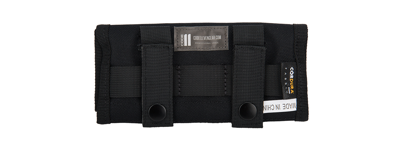 C205B CODE11 TACTICAL FORWARD OPENING ADMIN POUCH (BLACK)