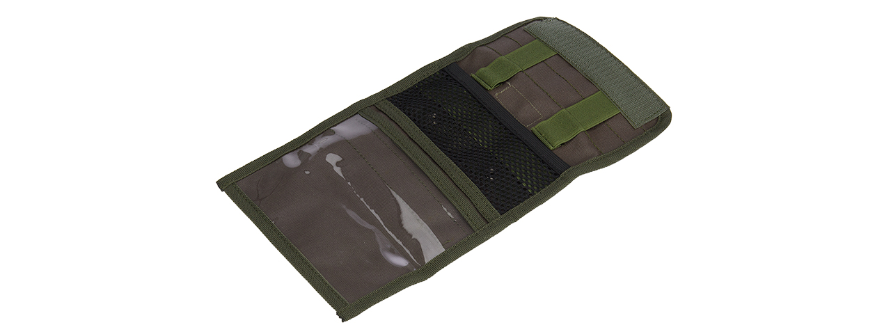 C205G CODE11 TACTICAL FORWARD OPENING ADMIN POUCH (OD GREEN) - Click Image to Close