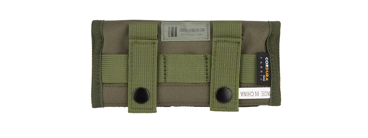C205G CODE11 TACTICAL FORWARD OPENING ADMIN POUCH (OD GREEN)