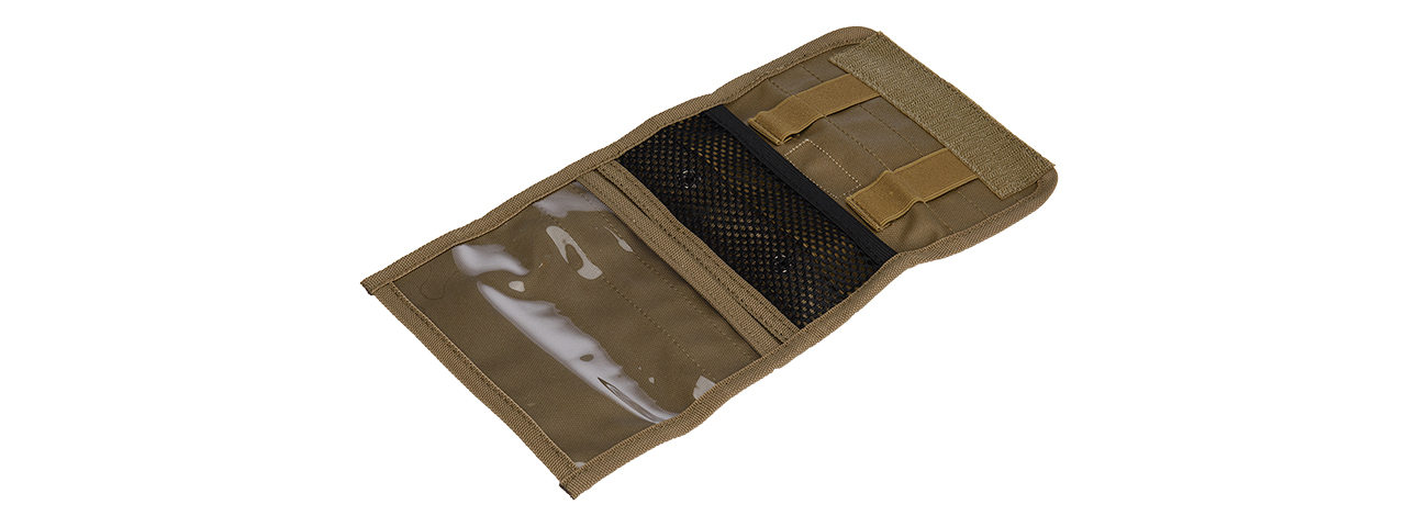 C205K CODE11 TACTICAL FORWARD OPENING ADMIN POUCH (COYOTE) - Click Image to Close