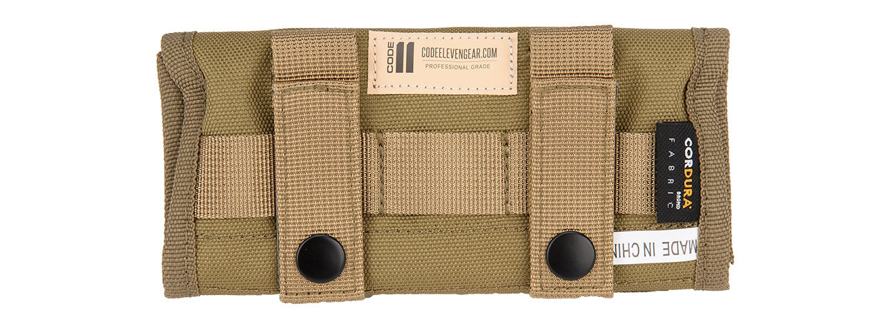 C205K CODE11 TACTICAL FORWARD OPENING ADMIN POUCH (COYOTE)