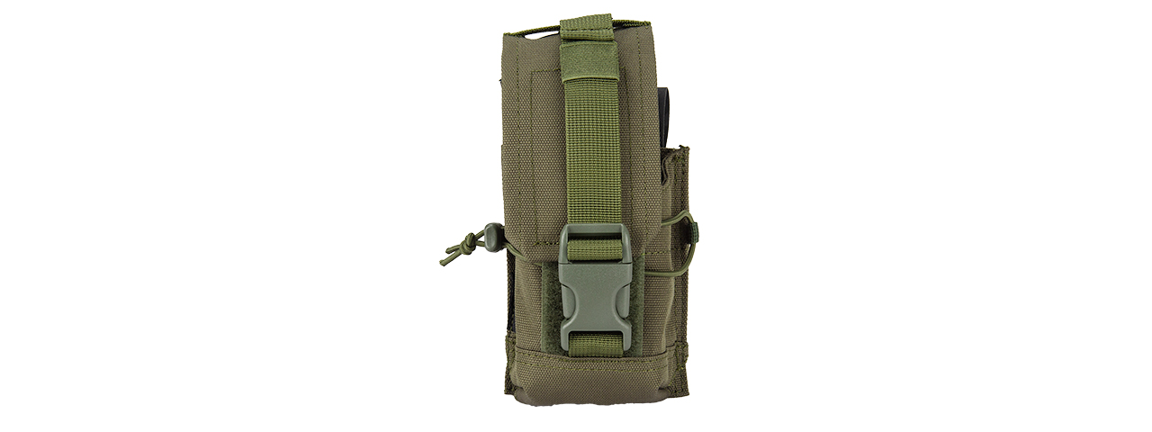 C206G CODE11 M4/5.56 CORDURA DOUBLE MAGAZINE POUCH (OLIVE DRAB) - Click Image to Close