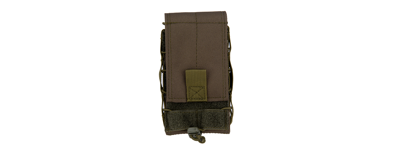 C207G CODE11 TACTICAL PARACORD UNIVERSAL POUCH (OD GREEN) - Click Image to Close