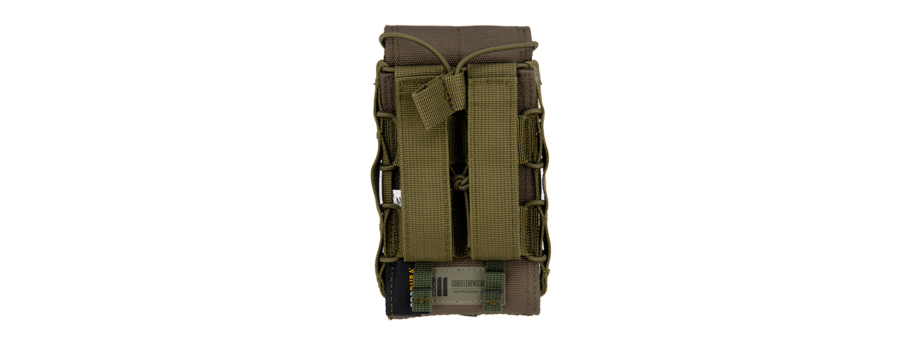 C207G CODE11 TACTICAL PARACORD UNIVERSAL POUCH (OD GREEN)