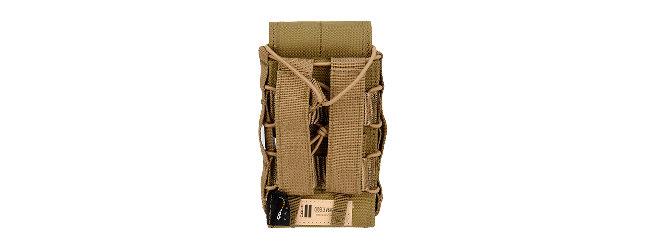 C207K CODE11 TACTICAL PARACORD UNIVERSAL POUCH (COYOTE)