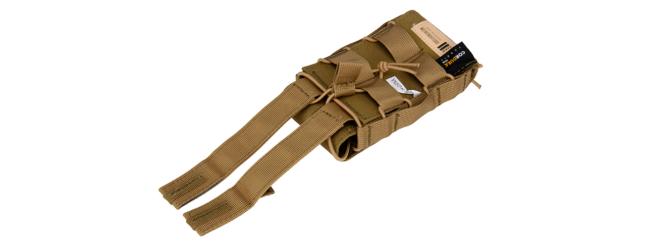C207K CODE11 TACTICAL PARACORD UNIVERSAL POUCH (COYOTE) - Click Image to Close