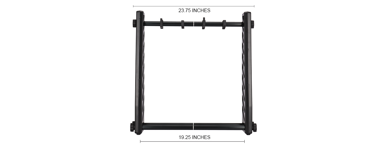 CA-1221 PORTABLE ADJUSTABLE GUN RACK (20 INCH) - Click Image to Close