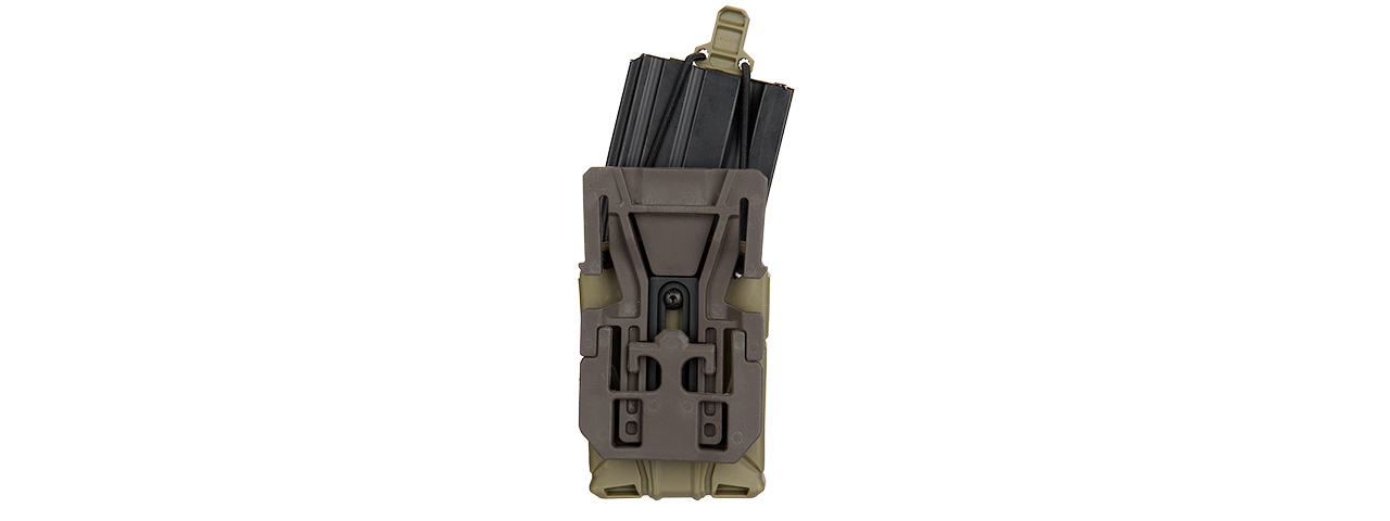 CA-1225GM HIGH SPEED M4/M16 MAGAZINE MOLLE POUCH (OLIVE DRAB GREEN) - Click Image to Close