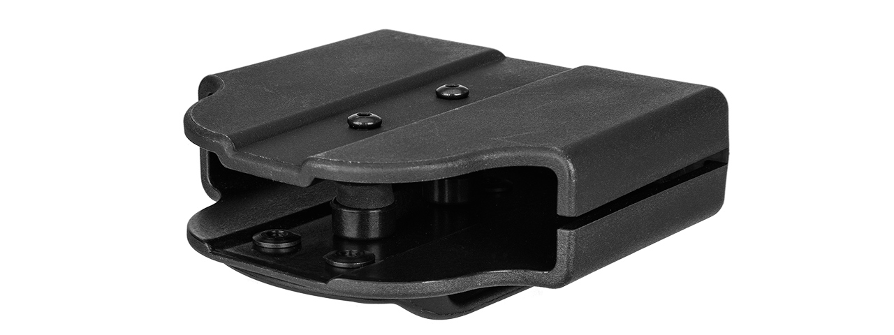 CA-1239B DUAL POLYMER PISTOL MAGAZINE CARRIER (BLACK) - Click Image to Close