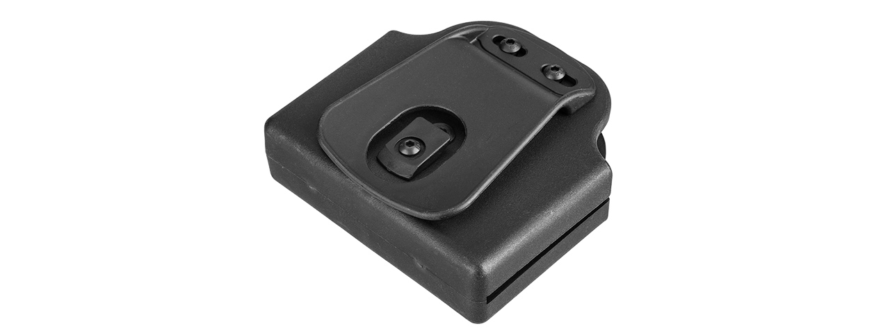 CA-1239B DUAL POLYMER PISTOL MAGAZINE CARRIER (BLACK) - Click Image to Close