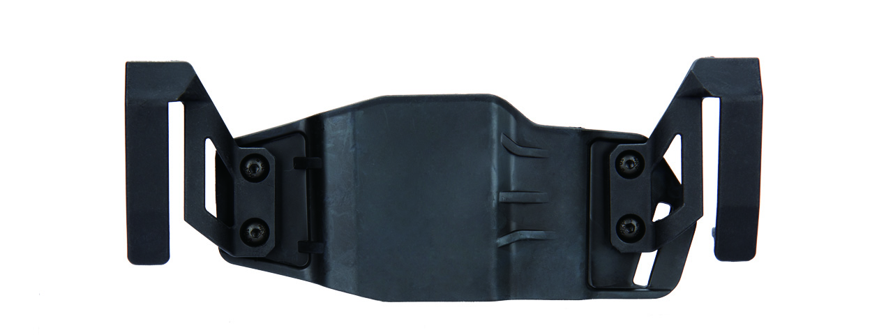 CA-1242B ABS POLYMER TACTICAL PISTOL WRAP BELT HOLSTER (BLACK) - Click Image to Close