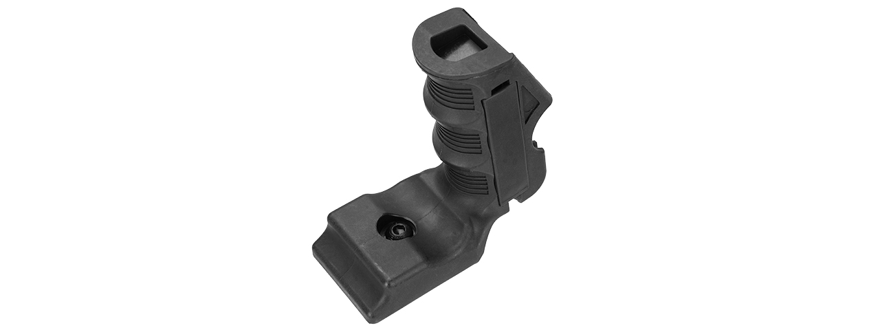 CA-1243B IMPACT KEYMOD FOREGRIP W/ STORAGE SPACE (BLACK) - Click Image to Close