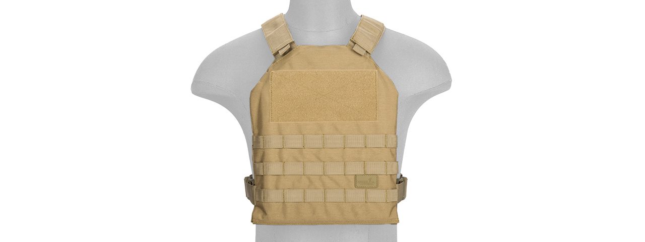 CA-1512KN Standard Issue 1000D Nylon Tactical Vest (Khaki) - Click Image to Close