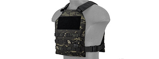 LANCER TACTICAL STANDARD ISSUE 1000D NYLON TACTICAL VEST (CAMO BLACK)