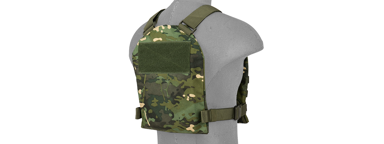 CA-1512MTN Standard Issue 1000D Nylon Tactical Vest (Tropic Camo) - Click Image to Close