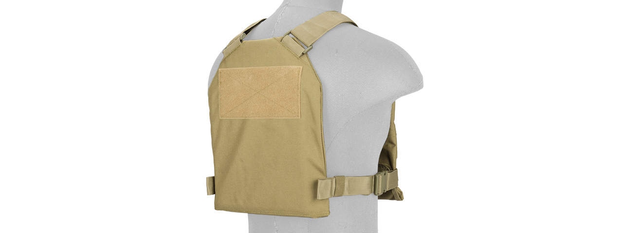 CA-1512TN Standard Issue 1000D Nylon Tactical Vest (Tan) - Click Image to Close