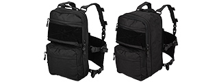 CA-1615BN QD CHEST RIG LIGHTWEIGHT BACKPACK (BLACK)