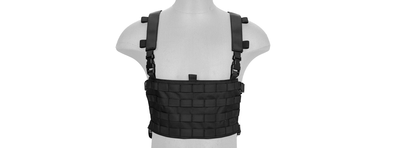 CA-1615BN QD CHEST RIG LIGHTWEIGHT BACKPACK (BLACK)