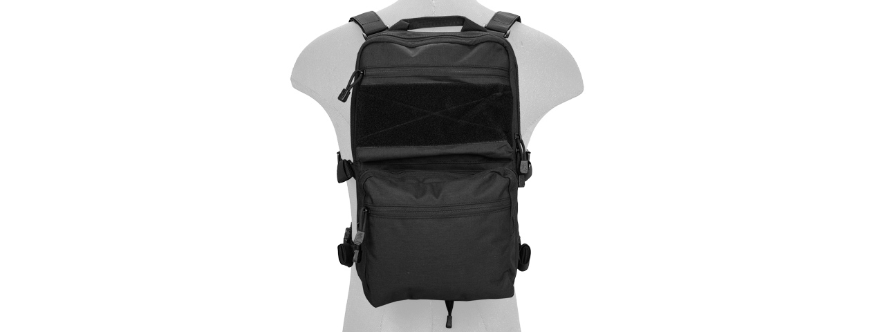 CA-1615BN QD CHEST RIG LIGHTWEIGHT BACKPACK (BLACK) - Click Image to Close