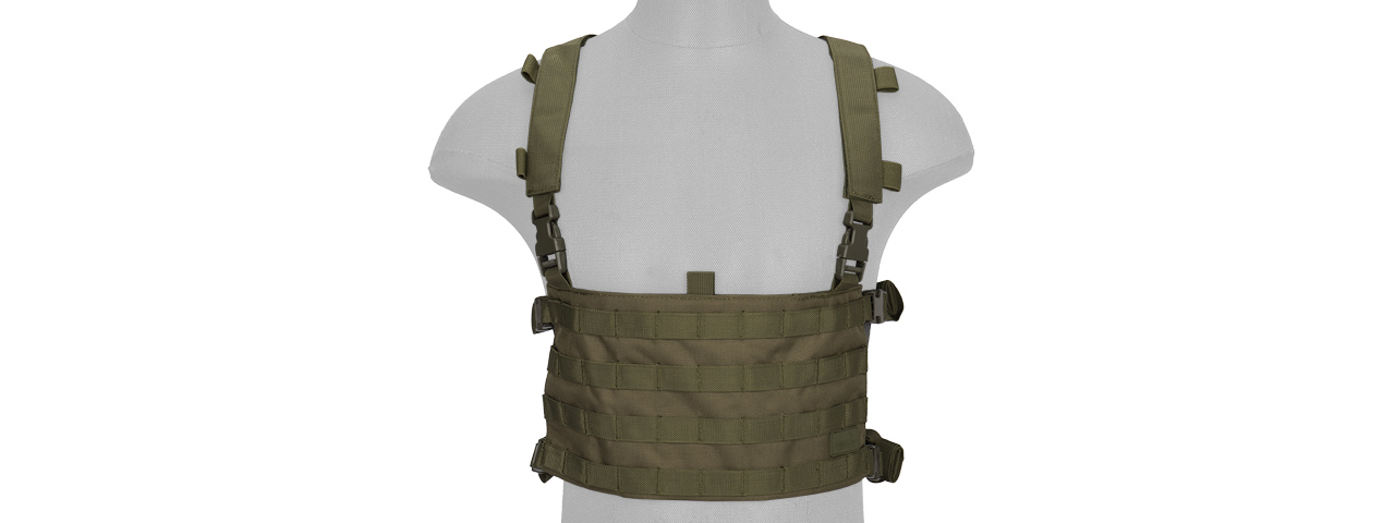 CA-1615GN QD CHEST RIG LIGHTWEIGHT BACKPACK (OD)