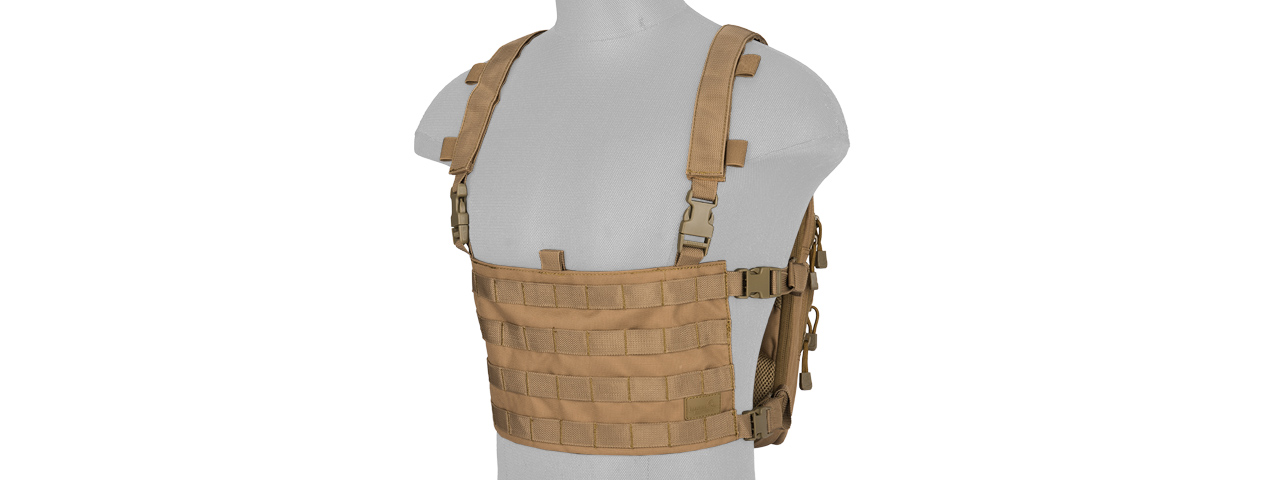 CA-1615KN QD CHEST RIG LIGHTWEIGHT BACKPACK (KHAKI)