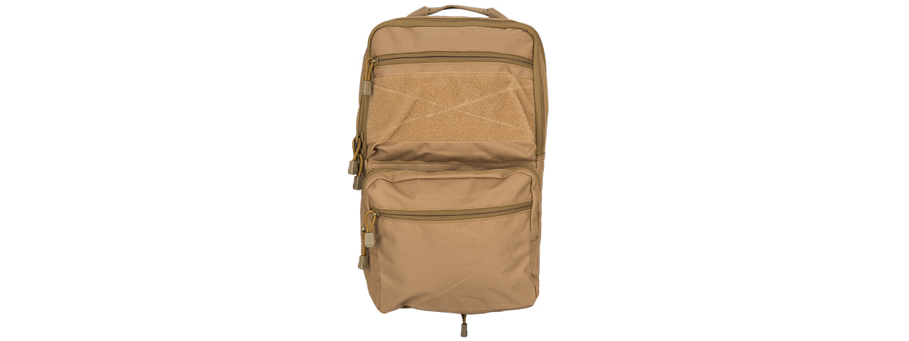 CA-1615KN QD CHEST RIG LIGHTWEIGHT BACKPACK (KHAKI) - Click Image to Close