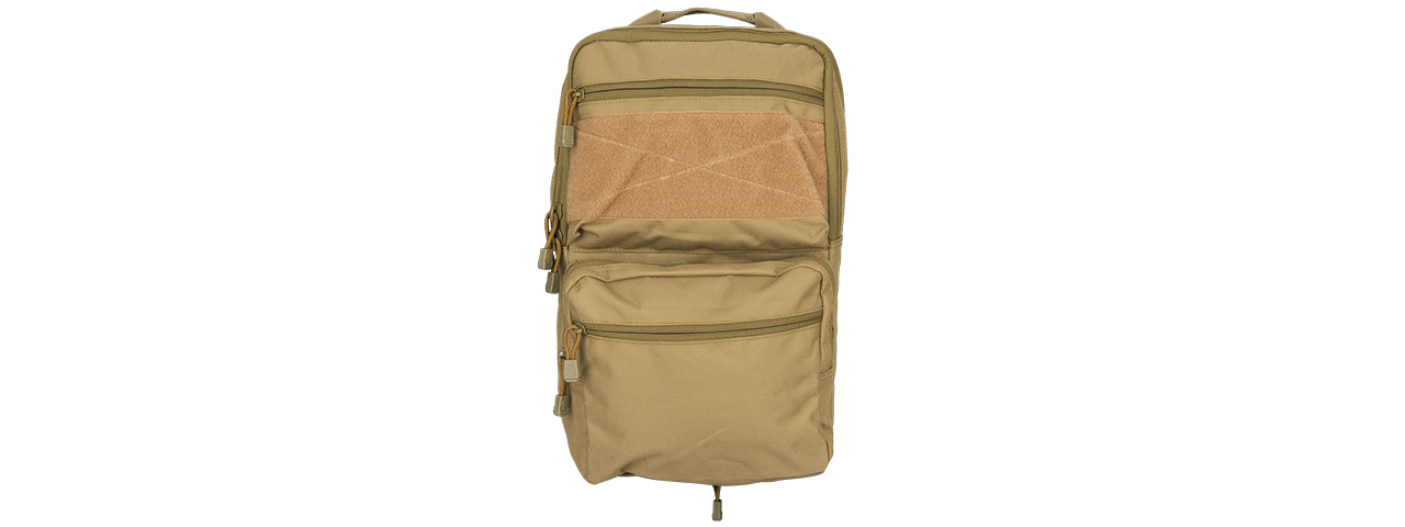 CA-1615TN QD CHEST RIG LIGHTWEIGHT BACKPACK (TAN) - Click Image to Close