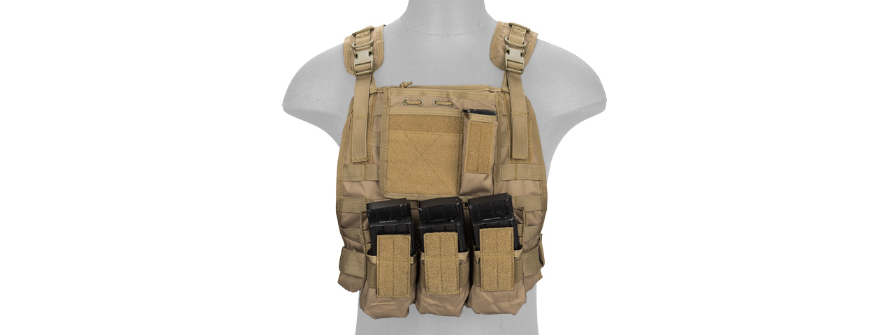 CA-301T Molle Tactical Vest (Tan)