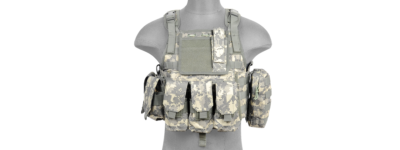 CA-305AN AIRSOFT GEAR PLATE CARRIER VEST - ACU