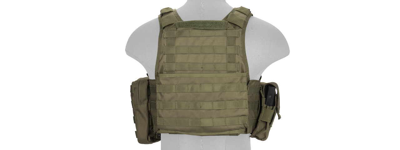 CA-305GN Nylon Assault Tactical Vest (OD Green)