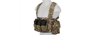 CA-307MTN 1000D NYLON M4 MOLLE MODULAR CHEST RIG (CAMO TROPIC)