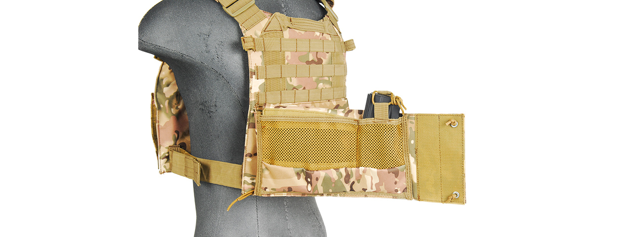 CA-311C2N 1000D Nylon Airsoft Molle Tactical Vest (Camo) - Click Image to Close
