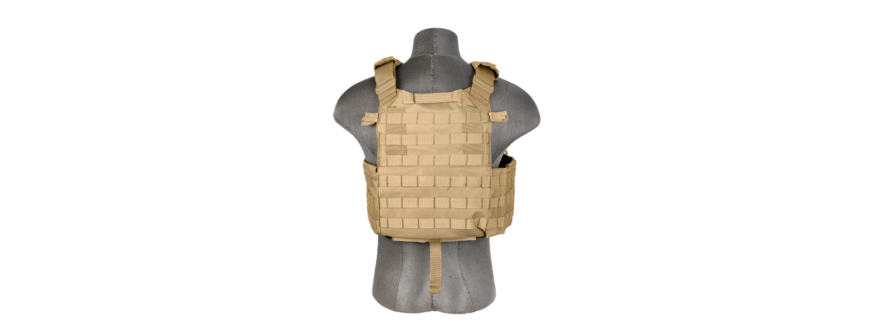 CA-311TN 69T4 1000D Nylon Tactical Vest (Tan)