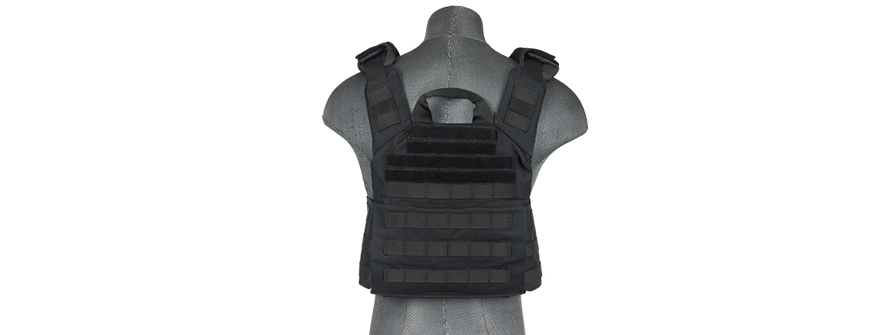 CA-313B2N 1000D ATTACK MOLLE PLATE CARRIER V2 (BLACK) - Click Image to Close