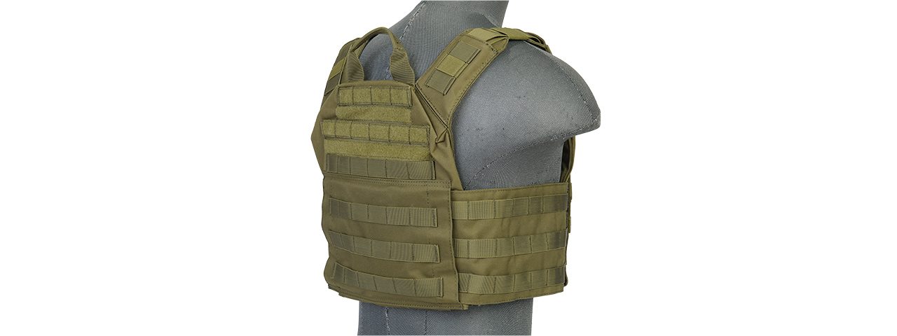 CA-313GN 1000D Nylon Speed Attack Tactical Vest (OD Green)