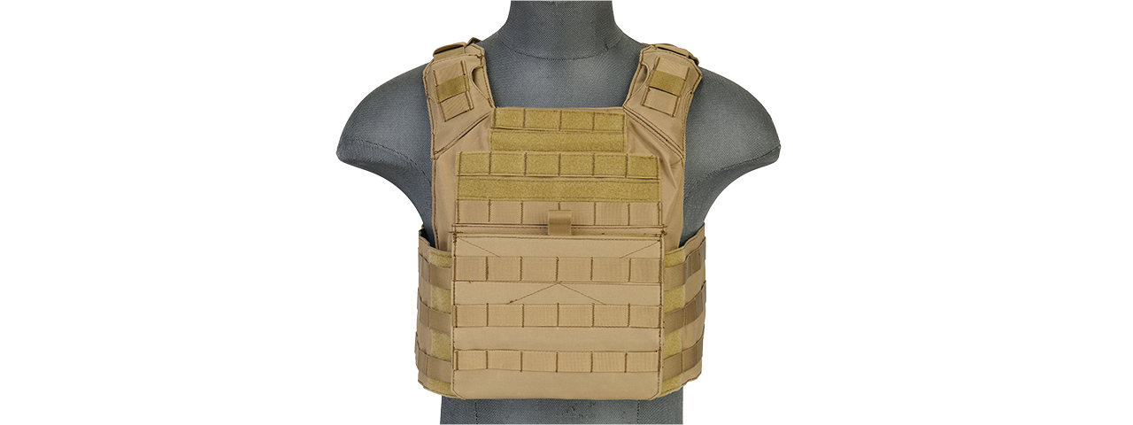 CA-313TN 1000D Nylon Speed Attack Tactical Vest (Tan)