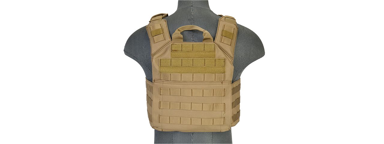 CA-313TN 1000D Nylon Speed Attack Tactical Vest (Tan)