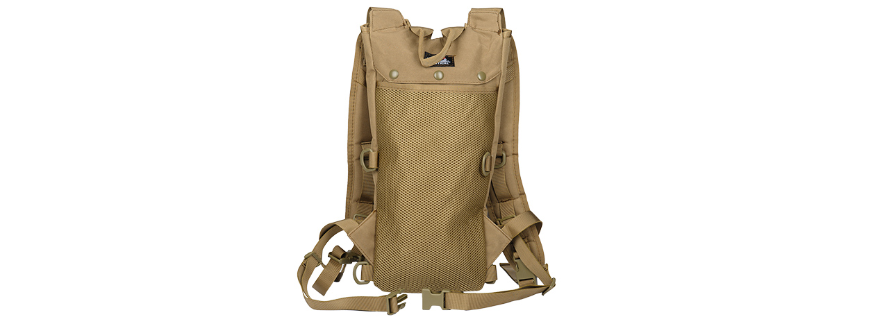 CA-321TN 1000D NYLON LIGHTWEIGHT HYDRATION BACKPACK (TAN)